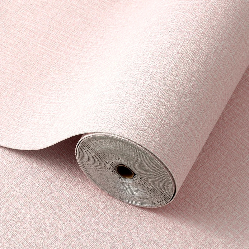 Gedeeltelijk uitgerolde roze zelfklevende paneelrol